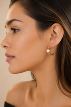 Bossa - Pearl Gold Earrings