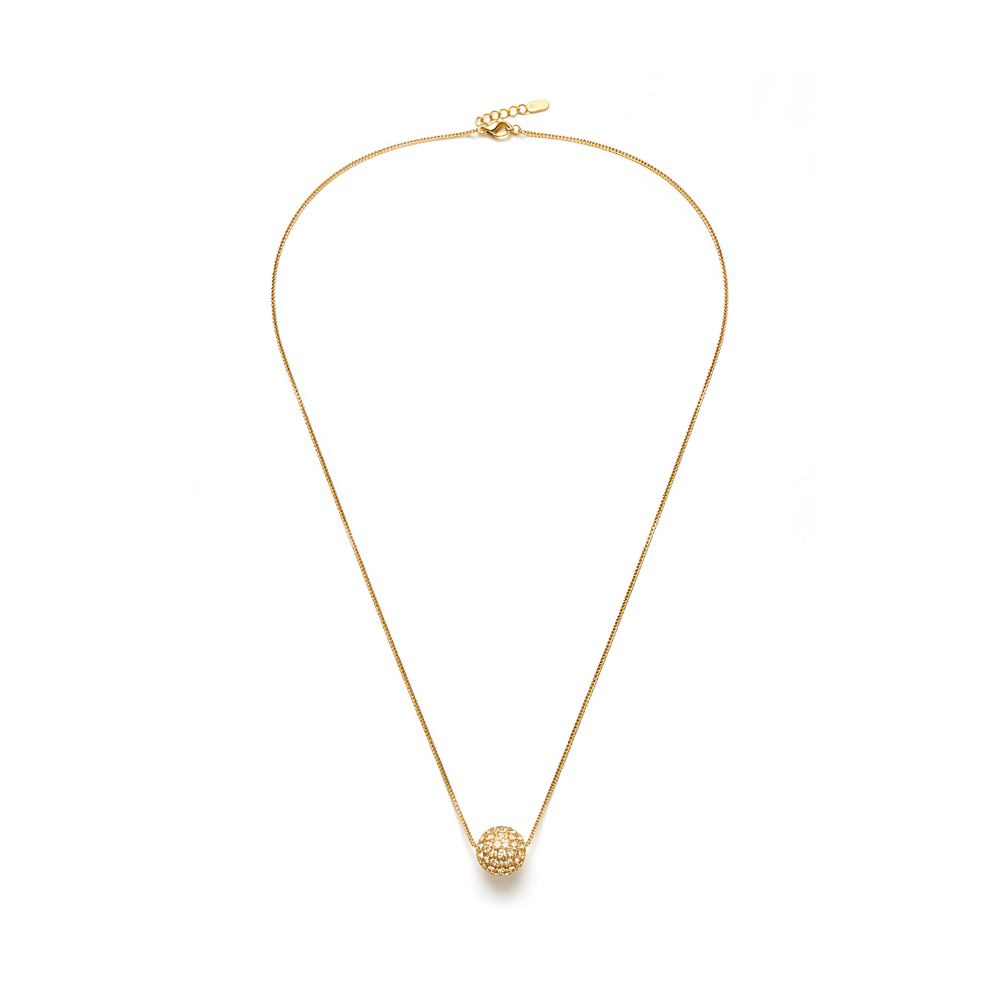 Venetian Pendant Necklace - Gold