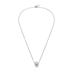 Venetian Pendant Necklace - Silver