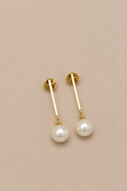 Bossa - Pearl Gold Earrings