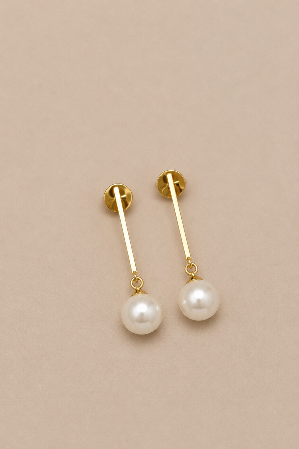 Bossa - Pearl Gold Earrings