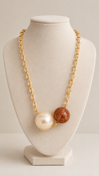 Bossa - Statement Gold Necklace