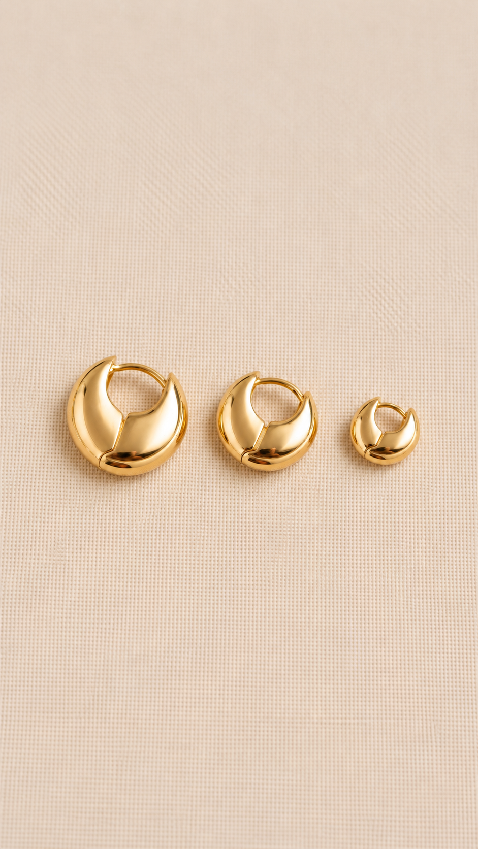 Half-Moon Studs