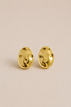 Bossa - Sculptural Gold Earrings