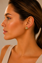 Bossa - Mini Gold Earrings