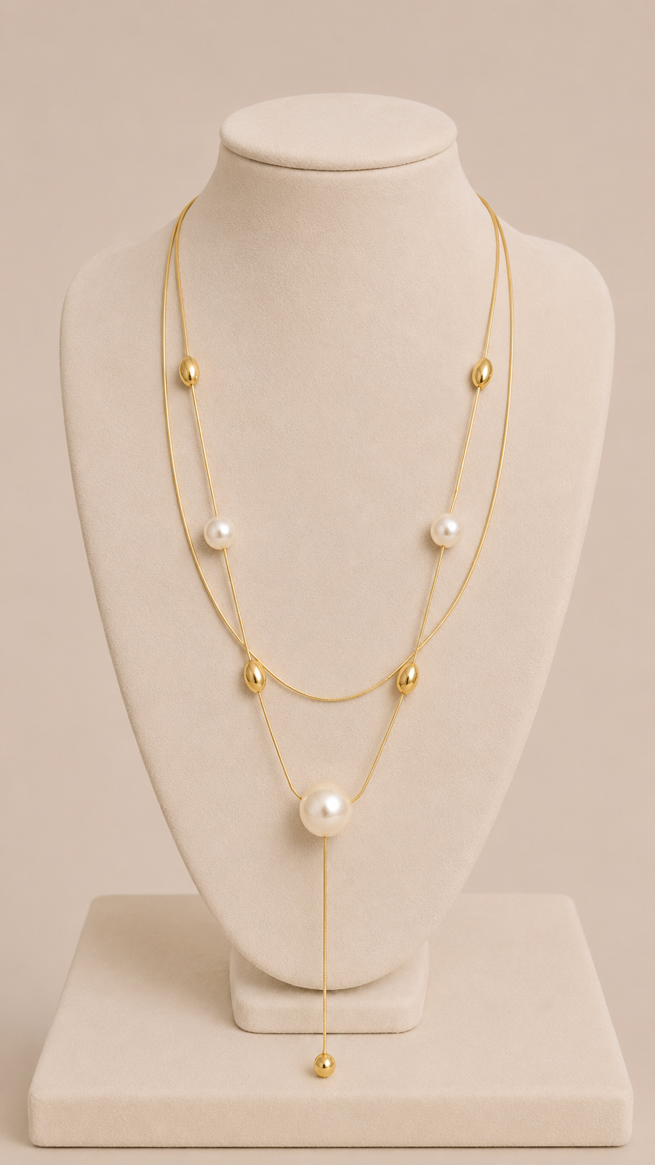 Bossa - Layered Pearl Necklace