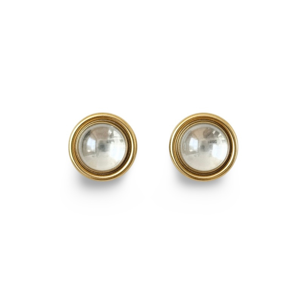 Classic Halo Stud Earrings