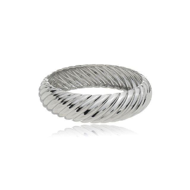 Diagonal Cut Bangle