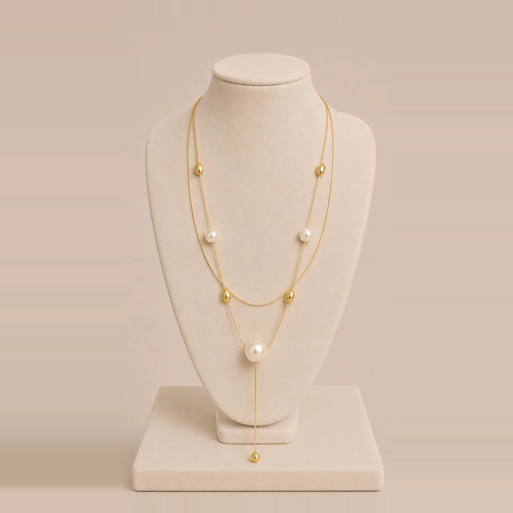 Bossa - Layered Pearl Necklace
