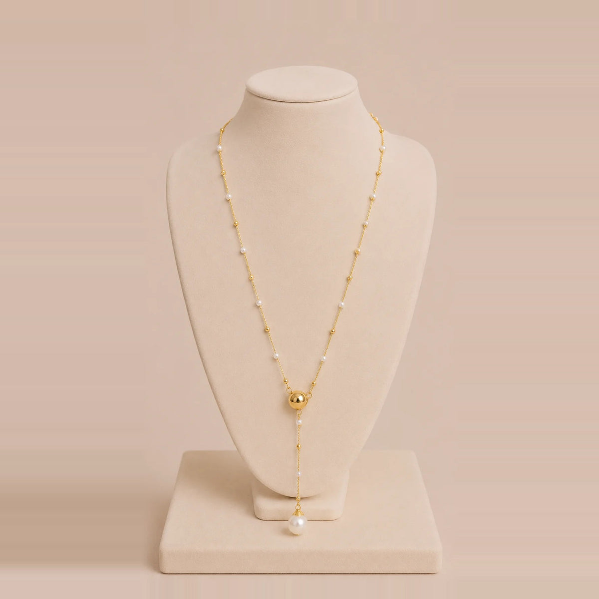 Bossa - Chain Necklace with Pearls and Pendant