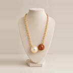 Bossa - Statement Gold Necklace