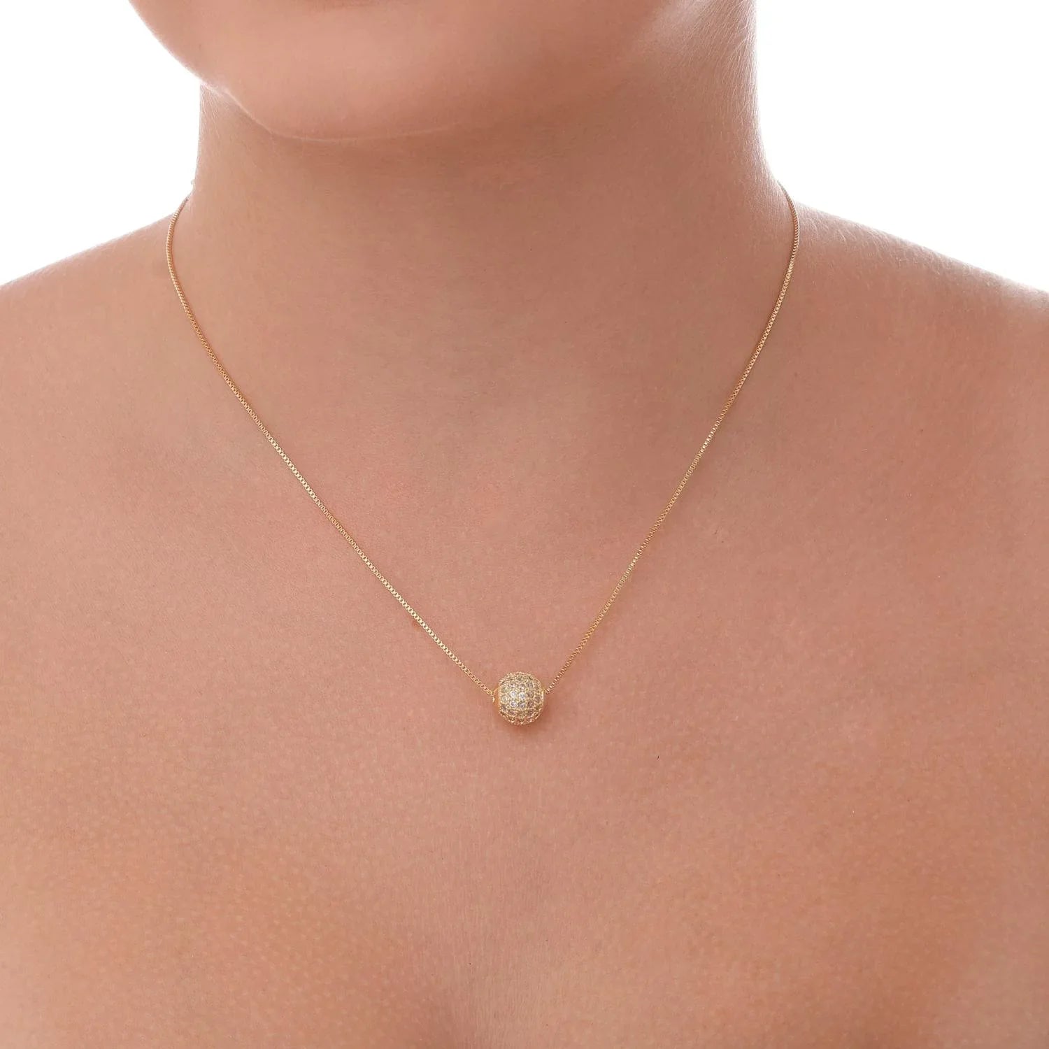 Venetian Pendant Necklace - Gold