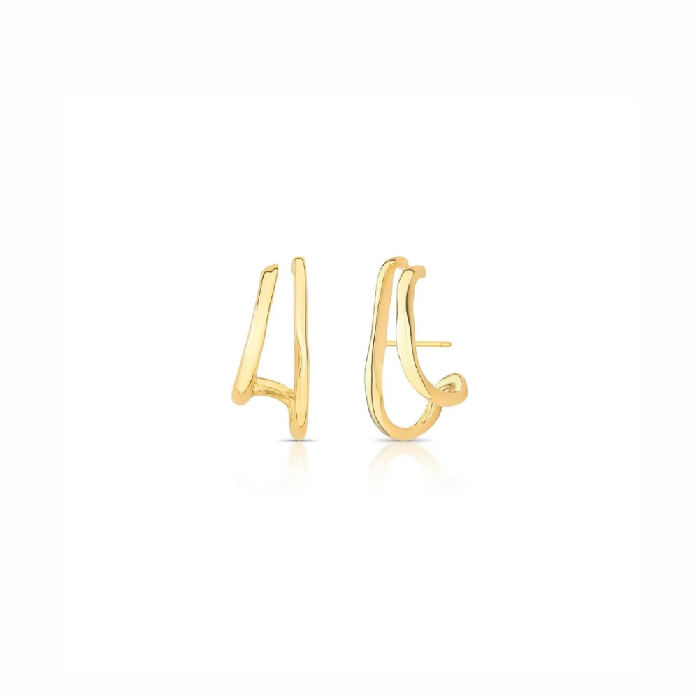 Curved Ear Hook (Two Rows)